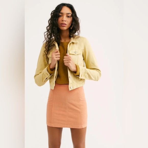 Free People Modern Femme Cord Mini Skirt - Picture 4 of 7